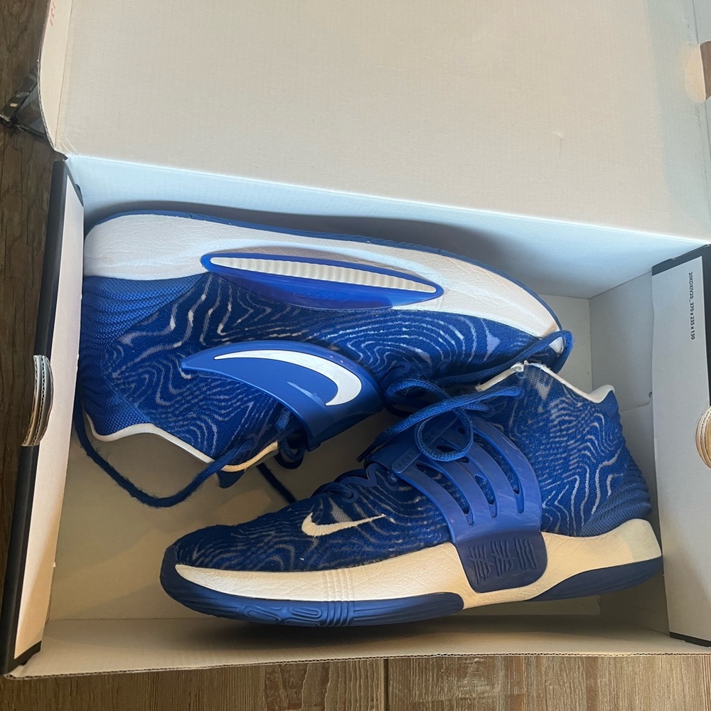 Nike KD14 KD 14 TB Men's Size 12 Royal Blue Shoes
